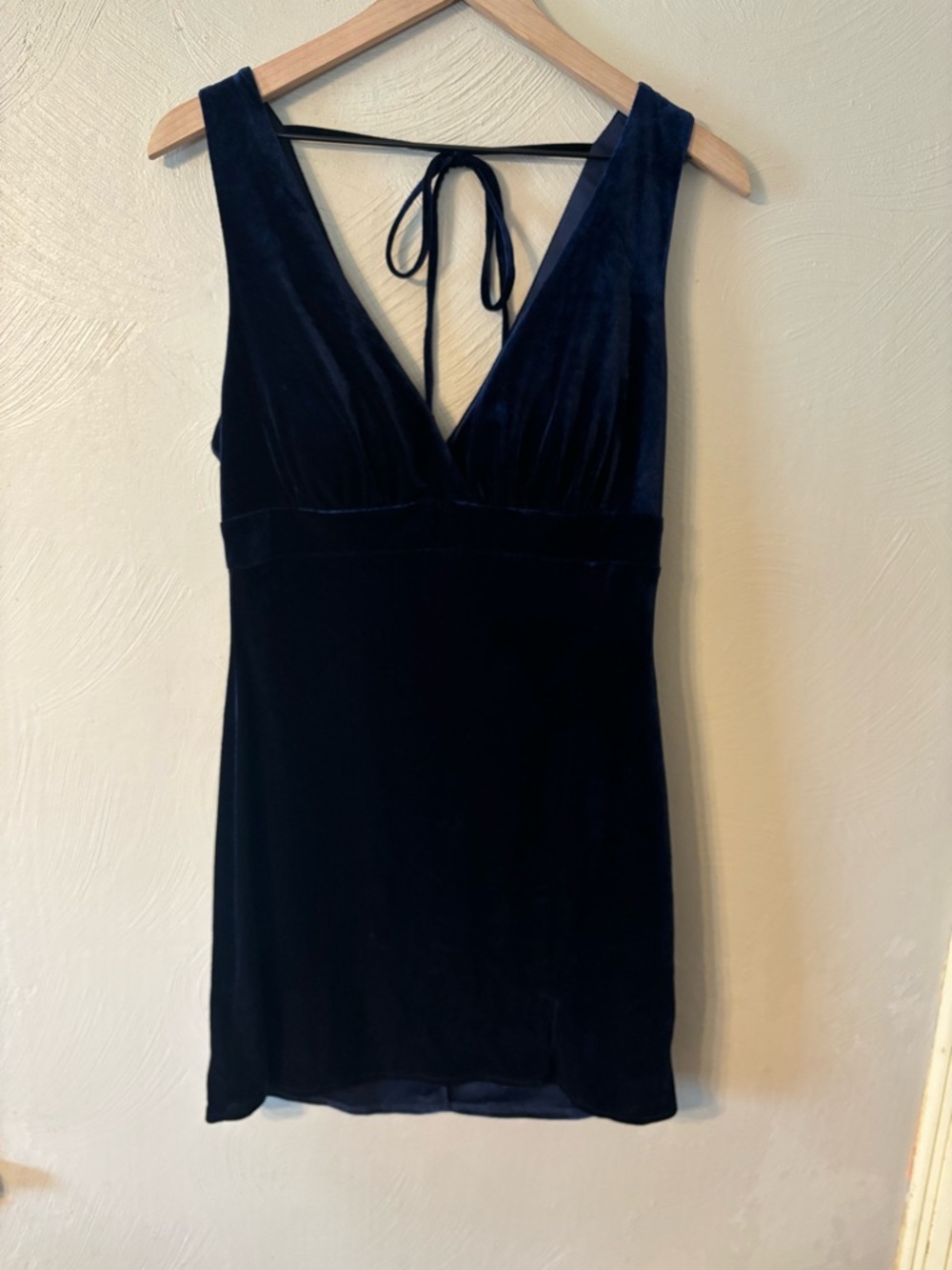 B. Darlin Navy Blue Dress with Label Detail